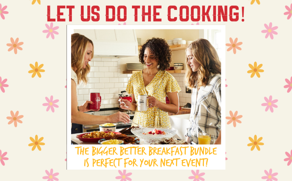 Image of 3 women enjoying breakfast together