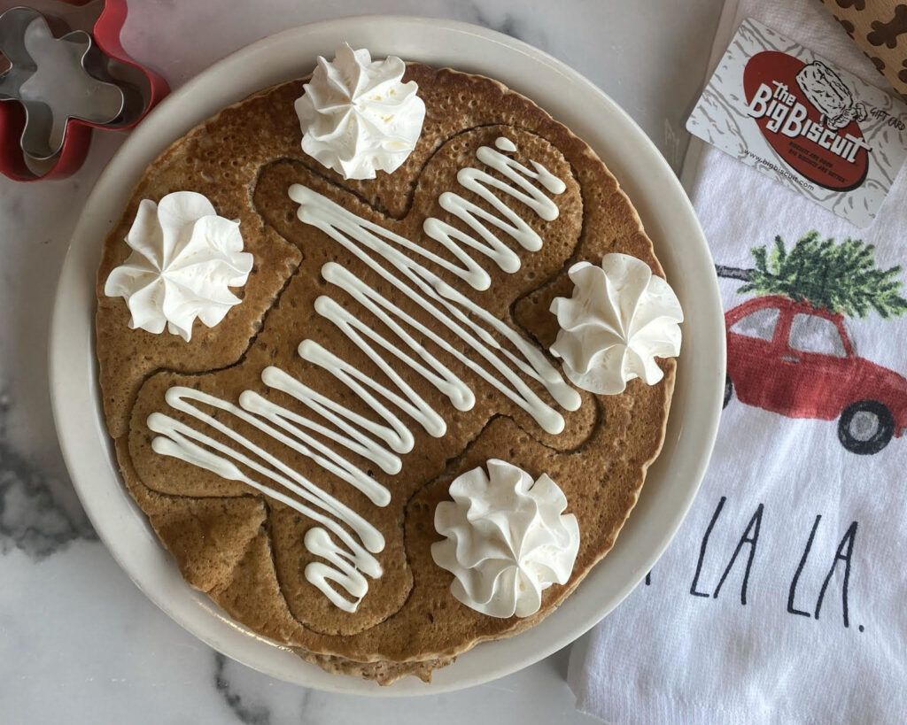 Image of Gingerbread Pancakes on a plate