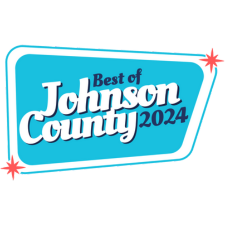 Logo with text: Best of Johnson County 2024