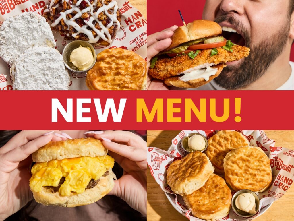 The Big Biscuit New Menu!